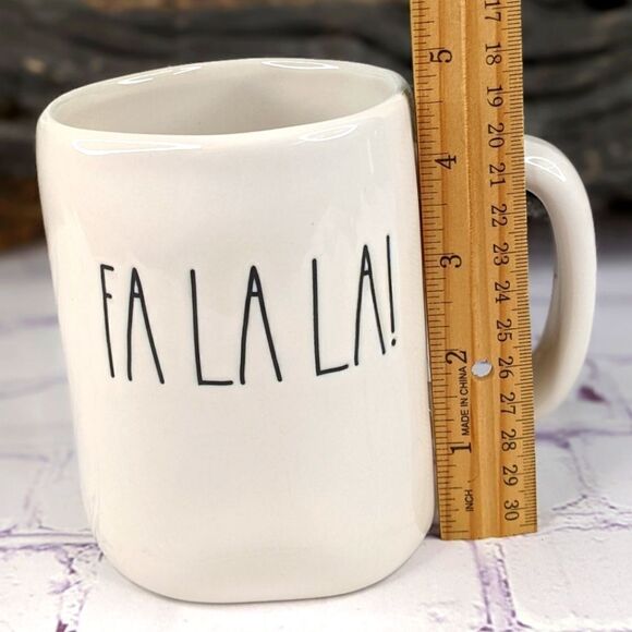 Rae Dunn FA LA LA! Ceramic Mug - Picture 5 of 6